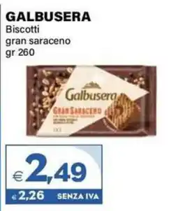 Boningros Cash and Carry Biscotti gran saraceno Galbusera offerta