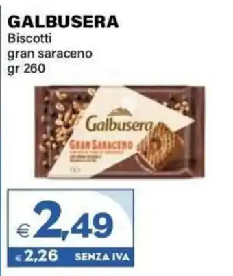 Boningros Cash and Carry Biscotti gran saraceno Galbusera offerta