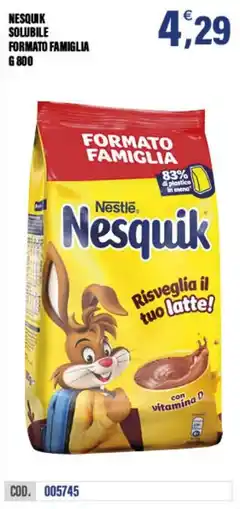 Adhoc Nesquik solubile offerta