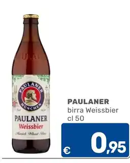 C+C Cash and Carry Paulaner birra Weissbier offerta