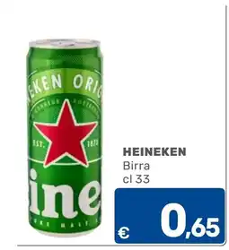 C+C Cash and Carry Heineken Birra offerta