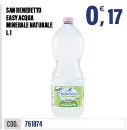 Adhoc San Benedetto Easy Acqua Minerale Naturale offerta