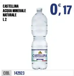 Adhoc Castellina acqua minerale naturale offerta