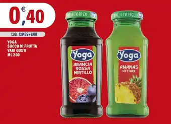 Adhoc Yoga succo di frutta vari gusti offerta