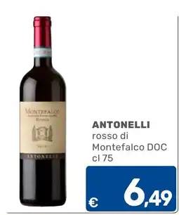 C+C Cash and Carry Antonelli rosso di Montefalco DOC offerta