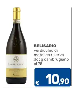 C+C Cash and Carry Belisario verdicchio di matelica riserva offerta