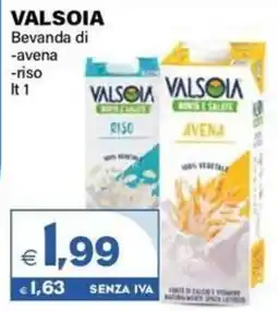Boningros Cash and Carry Valsòia bevanda di avena offerta