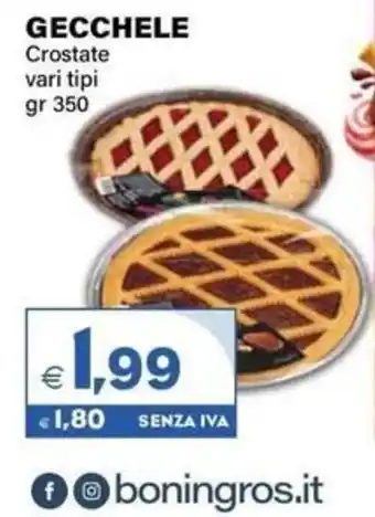 Boningros Cash and Carry Gecchele Crostate offerta