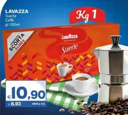 Boningros Cash and Carry Lavazza Suerte offerta