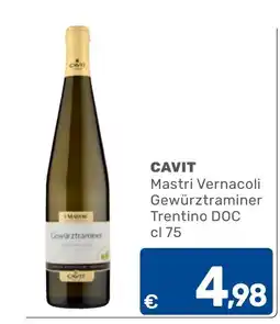 C+C Cash and Carry Cavit Gewürztraminer offerta