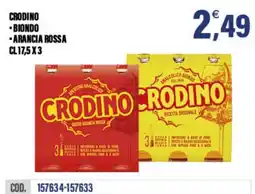 Adhoc Crodino biondo arancia rossa offerta