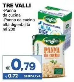 Boningros Cash and Carry Panna da cucina Tre Valli offerta