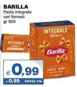 Boningros Cash and Carry Barilla pasta integrale offerta