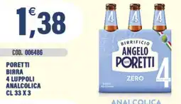 Adhoc Birra 4 Luppoli Analcolica offerta