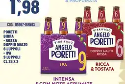 Adhoc Birra Rossa Doppio Malto 6 Luppoli IPA 9 Luppoli offerta