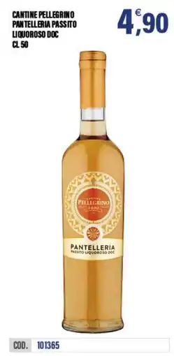 Adhoc Cantine Pellegrino Pantelleria Passito Liquoroso DOC offerta