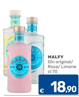 C+C Cash and Carry Malfy Gin original/ Rosa/ Limone offerta