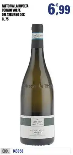 Adhoc Fattoria La Rivolta Coda di Volpe del Taburno DOC offerta