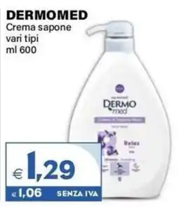 Boningros Cash and Carry Crema sapone Dermomed offerta