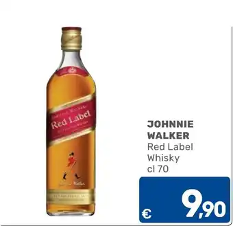 C+C Cash and Carry Johnnie Walker Red Label Whisky offerta