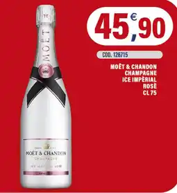 Adhoc Moët & Chandon Champagne Ice Impérial Rosé offerta