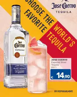 C+C Cash and Carry Jose Cuervo Especial Silver Tequila offerta