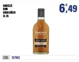 Adhoc Barcelò rum gran añejo offerta