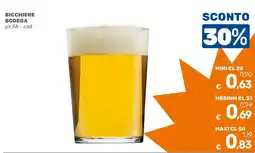 C+C Cash and Carry Bicchiere Bodega offerta