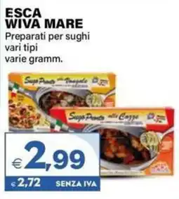 Boningros Cash and Carry Esca Wiva Mare Preparati per sughi offerta