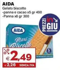 Boningros Cash and Carry Aida gelato biscotto offerta