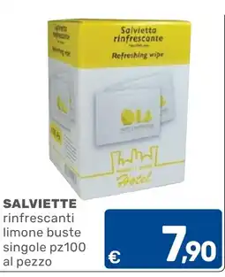 C+C Cash and Carry Salviette rinfrescanti limone offerta
