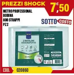 Adhoc Metro Professional bobina asciugatutto offerta