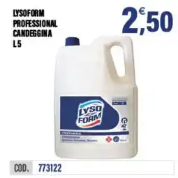 Adhoc Lysoform professional candeggina offerta