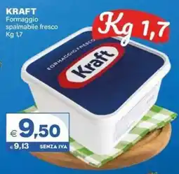 Boningros Cash and Carry Formaggio spalmabile fresco Kraft offerta