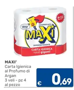 C+C Cash and Carry Maxi' Carta Igienica offerta