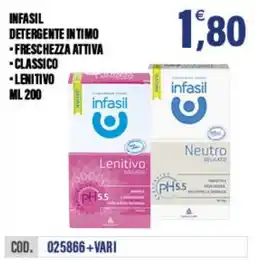 Adhoc Infasil detergente intimo lenitivo offerta