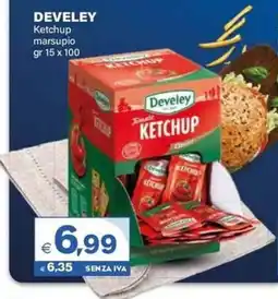 Boningros Cash and Carry Develey Ketchup marsupio offerta