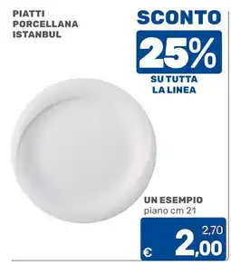 C+C Cash and Carry Piatti porcellana Istanbul offerta