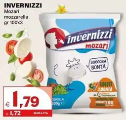 Boningros Cash and Carry Invernizzi Mozarì mozzarella offerta