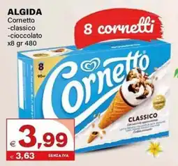 Boningros Cash and Carry Algida Cornetto classico offerta