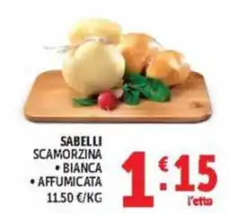 Deco Maxistore Sabelli scamorza bianca affumicata offerta