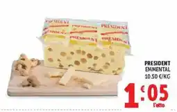 Deco Maxistore President Emmenthal offerta