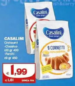 Boningros Cash and Carry CASALINI Croissant - Classico - Farciti offerta