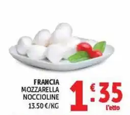 Deco Maxistore Francia Mozzarella noccioline offerta
