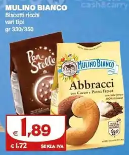 Boningros Cash and Carry Mulino Bianco Abbracci offerta