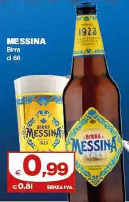 Boningros Cash and Carry Birra Messina offerta
