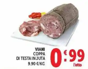 Viani Coppa di Testa in Juta