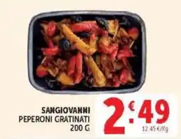 Deco Maxistore Sangiovanni peperoni gratinati offerta
