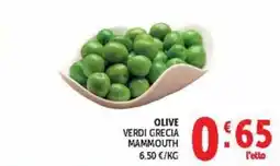 Deco Maxistore Olive verdi grecia mammouth offerta