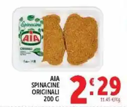 Deco Maxistore AIA Spinacine Originali offerta